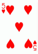  5 of Hearts 